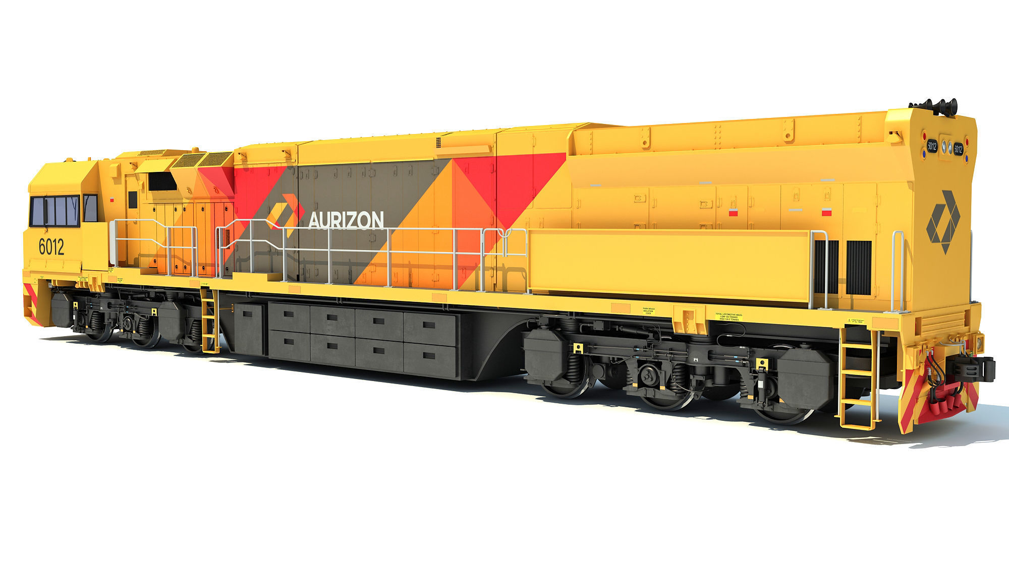 Aurizon Electric Locomotive 3D model_3