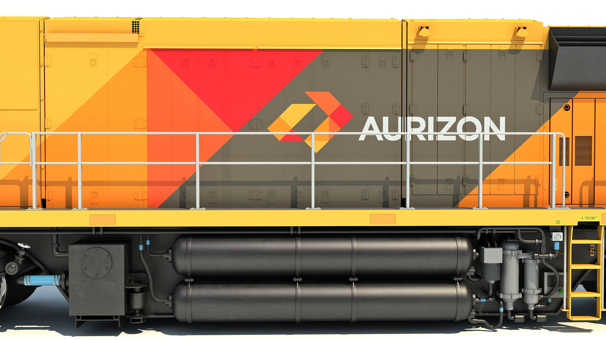 Aurizon Electric Locomotive 3D model_18