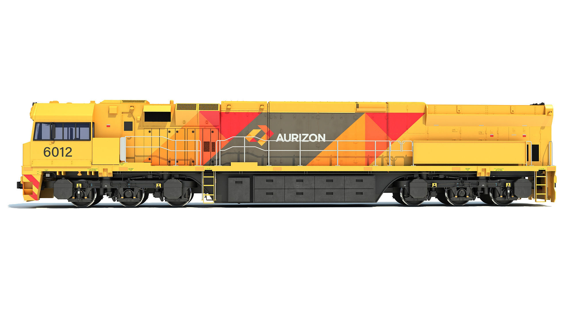 Aurizon Electric Locomotive 3D model_2