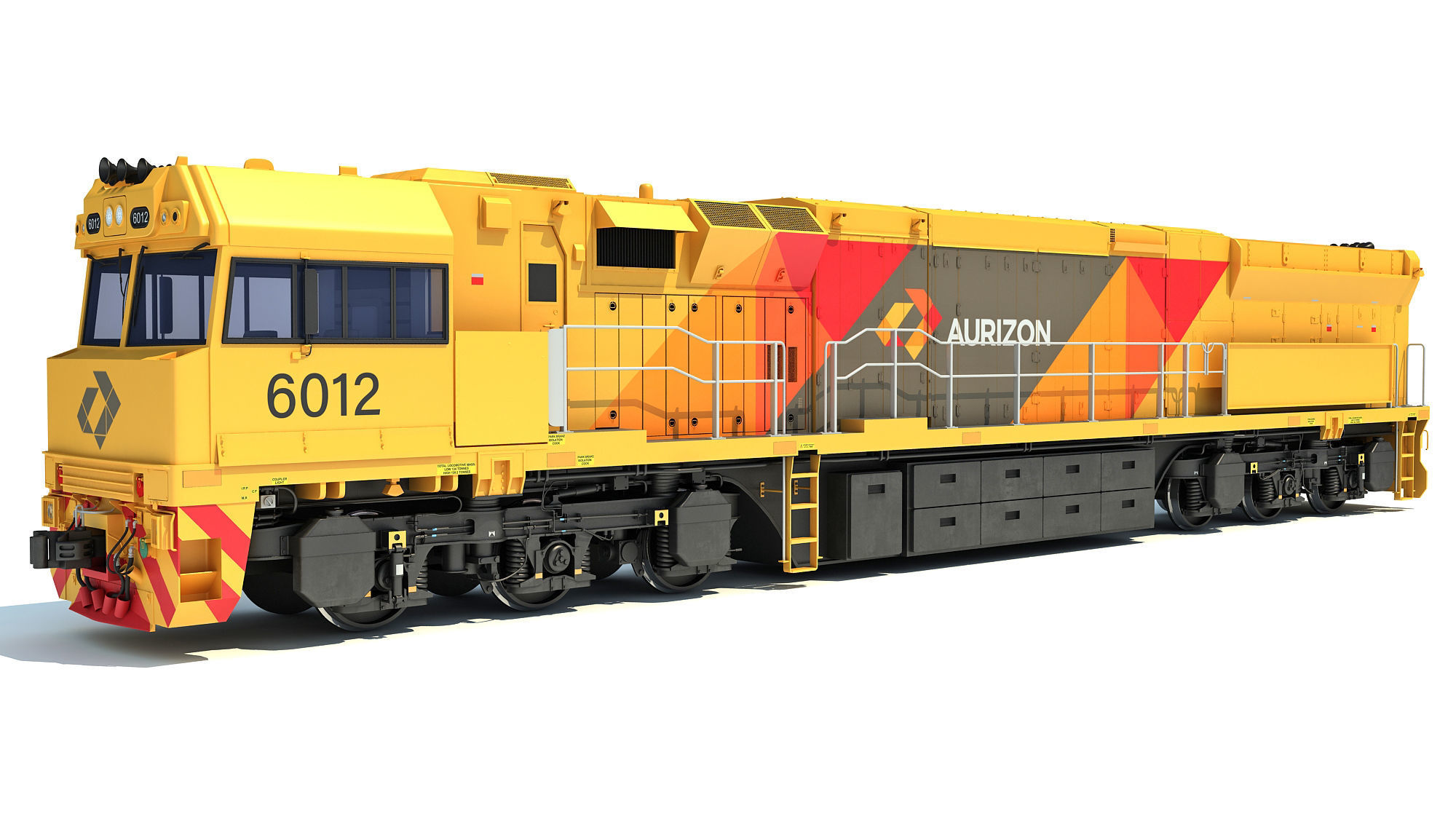 Aurizon Electric Locomotive 3D model_1