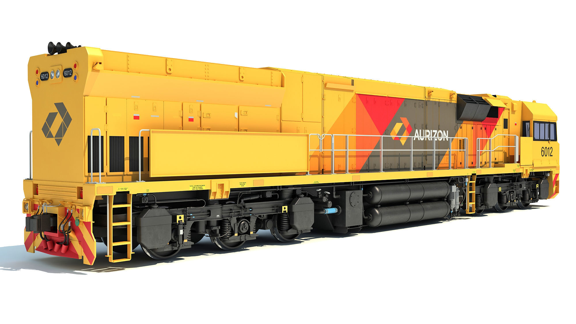 Aurizon Electric Locomotive 3D model_7