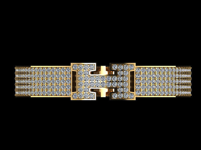 HERMES BRACELET 3D print model