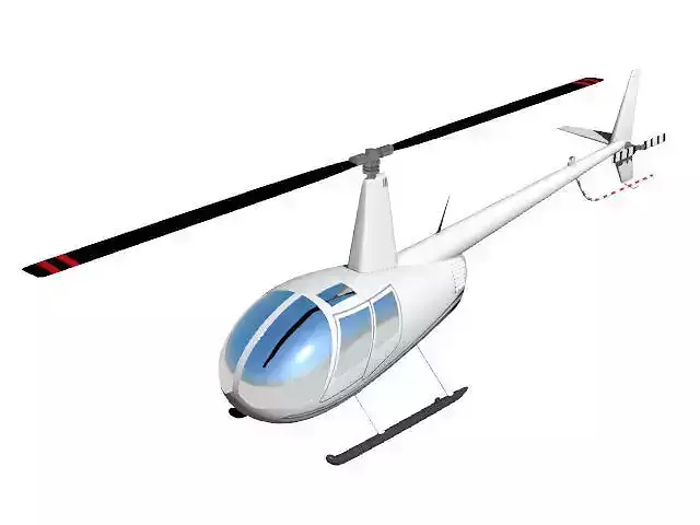 robinson R44 3D model