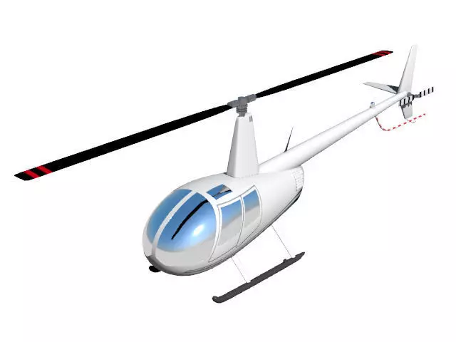 robinson R44 3D model