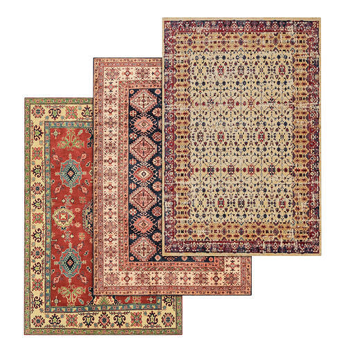 Rug Set 1968 3D model