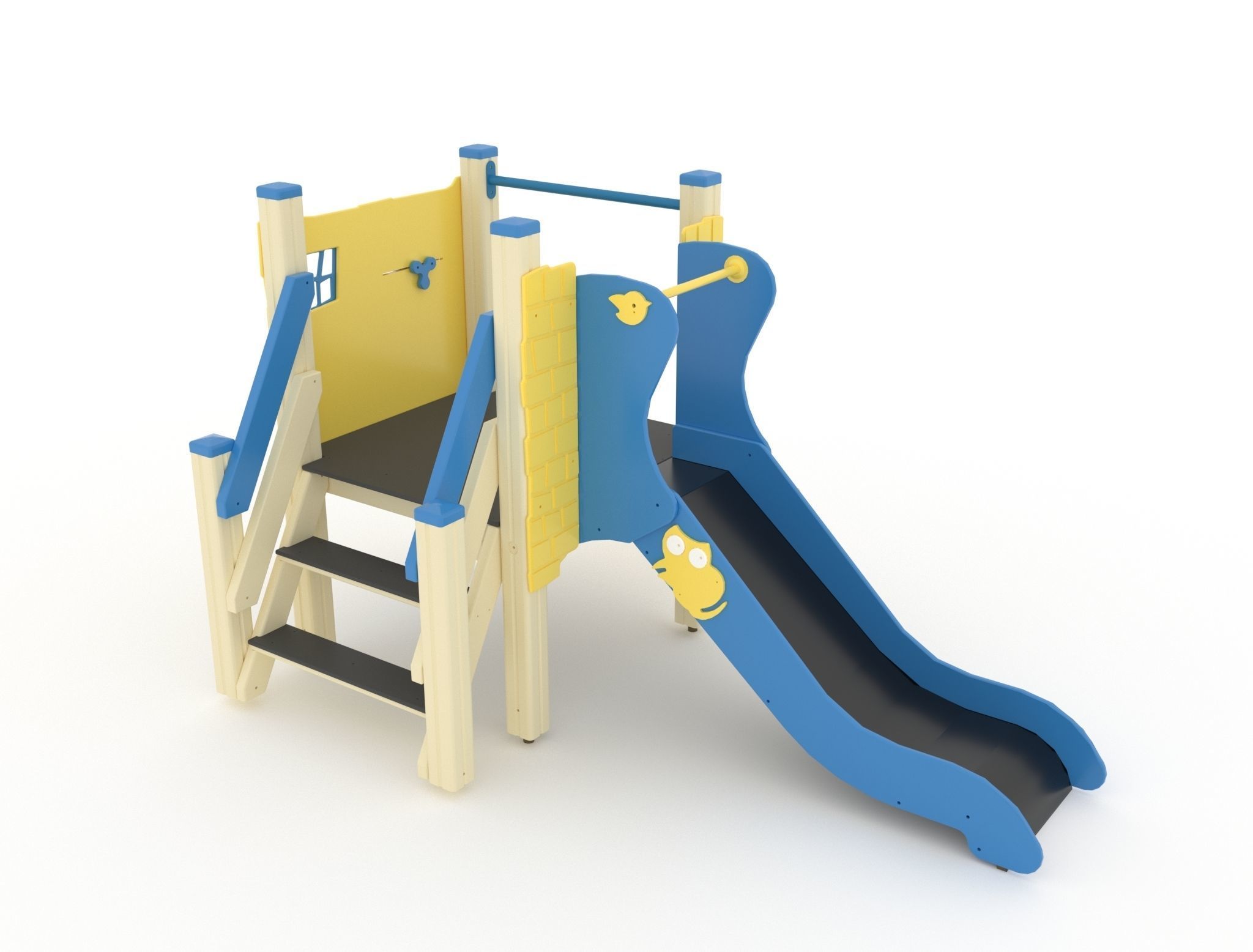 Collection playground for kids 3D model_12
