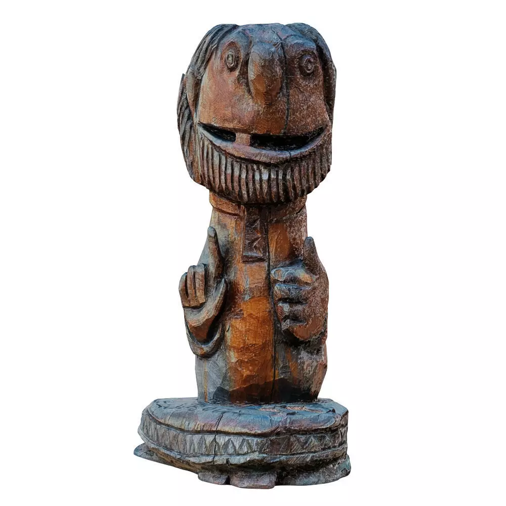 Park Sculpture Brownie 3D model_0