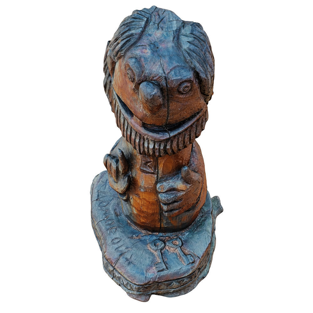 Park Sculpture Brownie 3D model_4