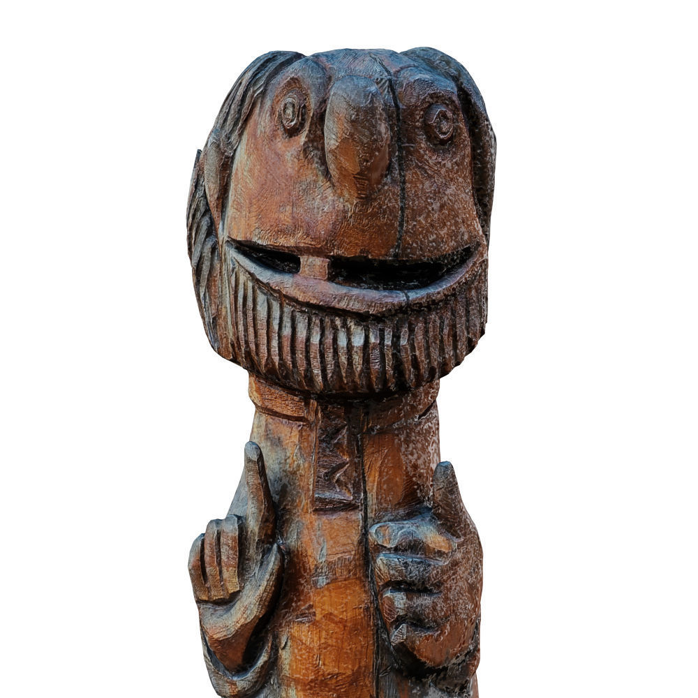 Park Sculpture Brownie 3D model_5