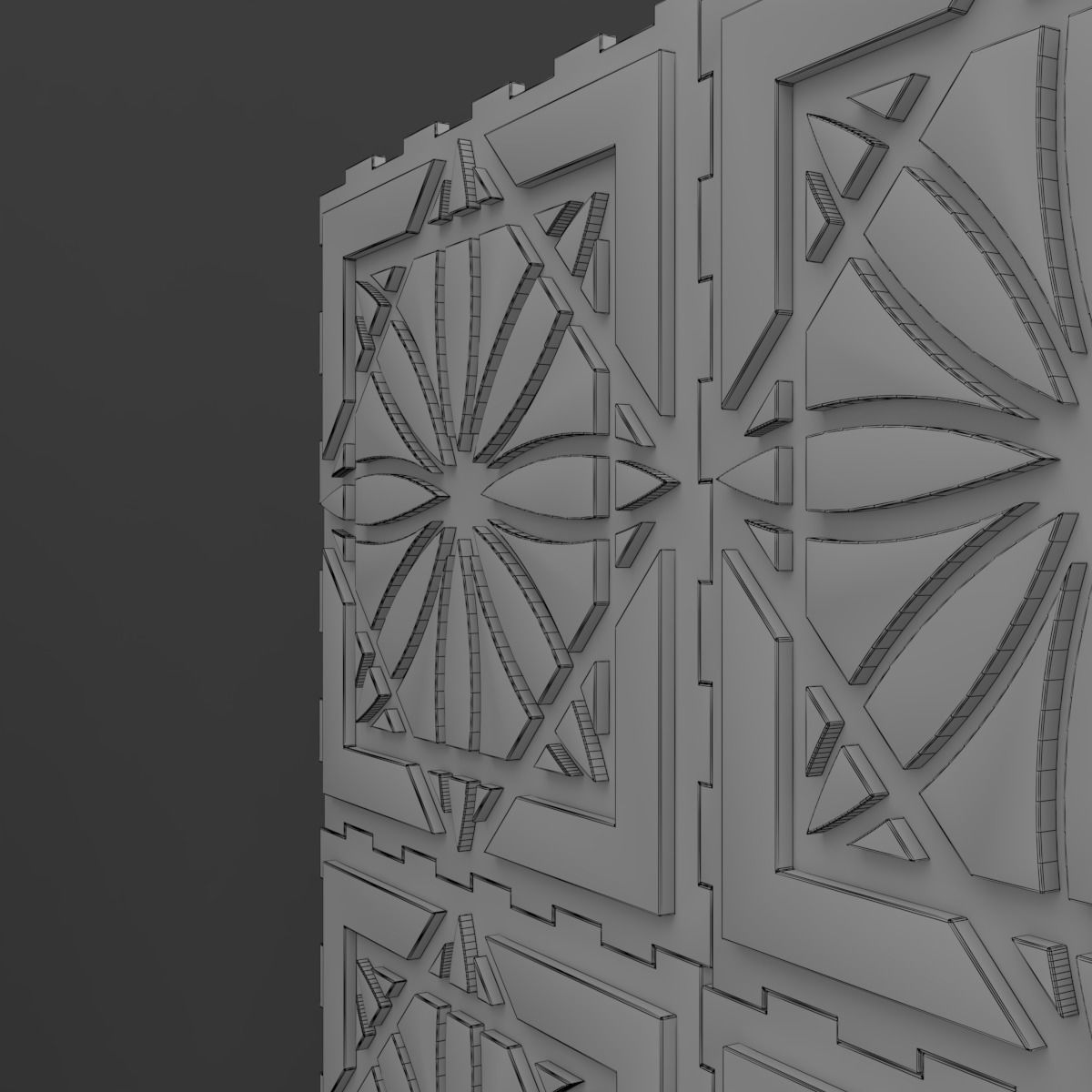 Wall Panel 3D model_12