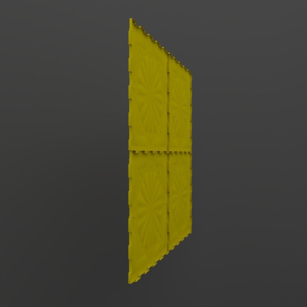 Wall Panel 3D model_6