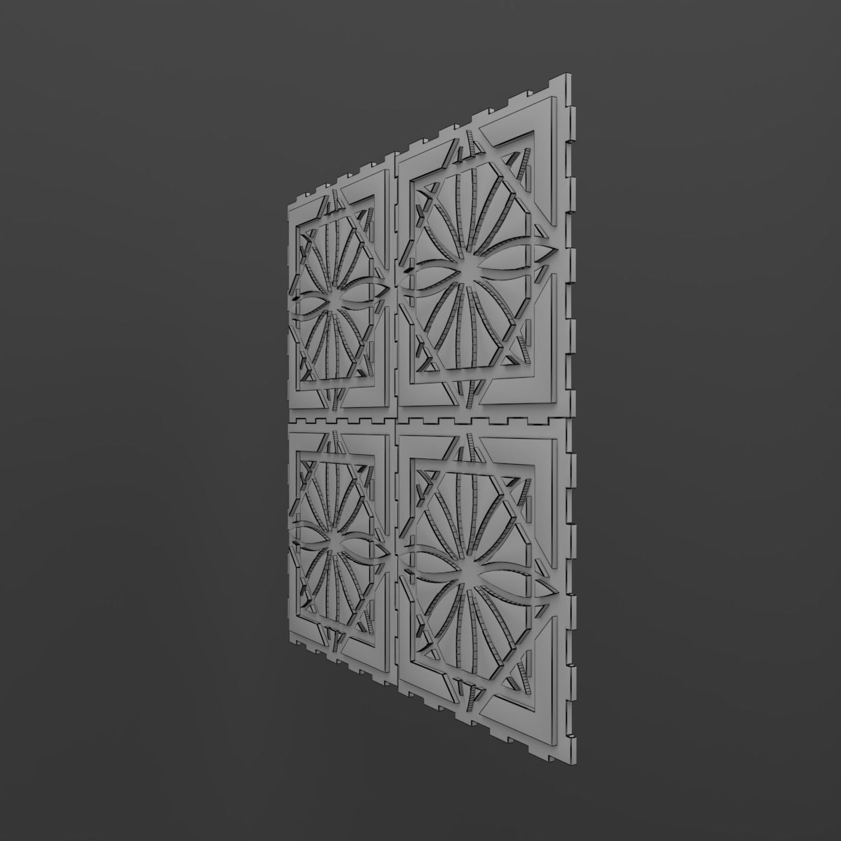 Wall Panel 3D model_11