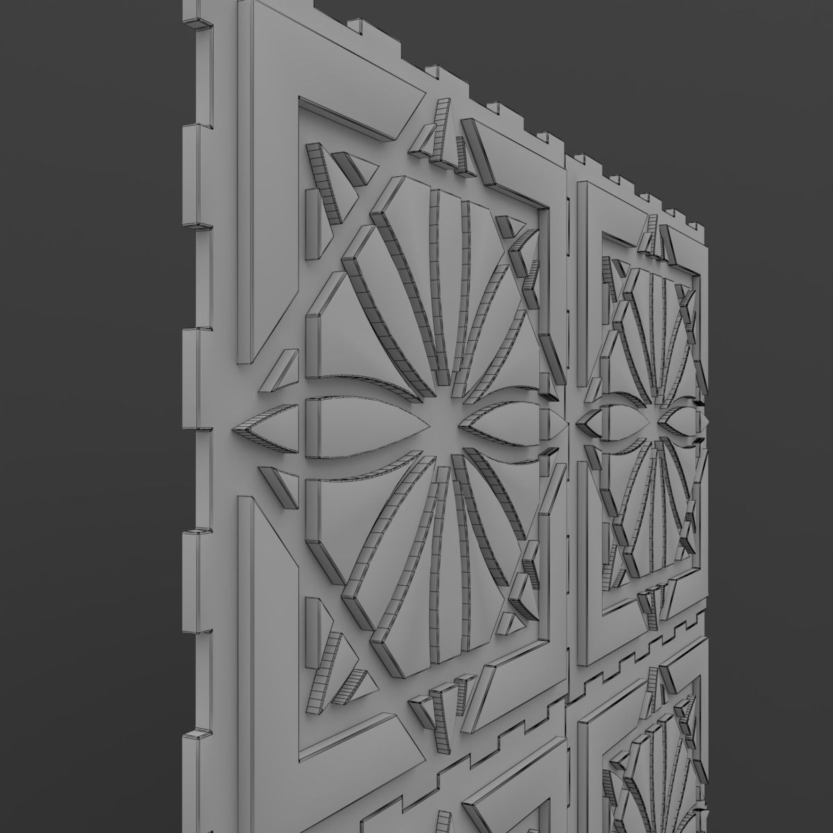 Wall Panel 3D model_10
