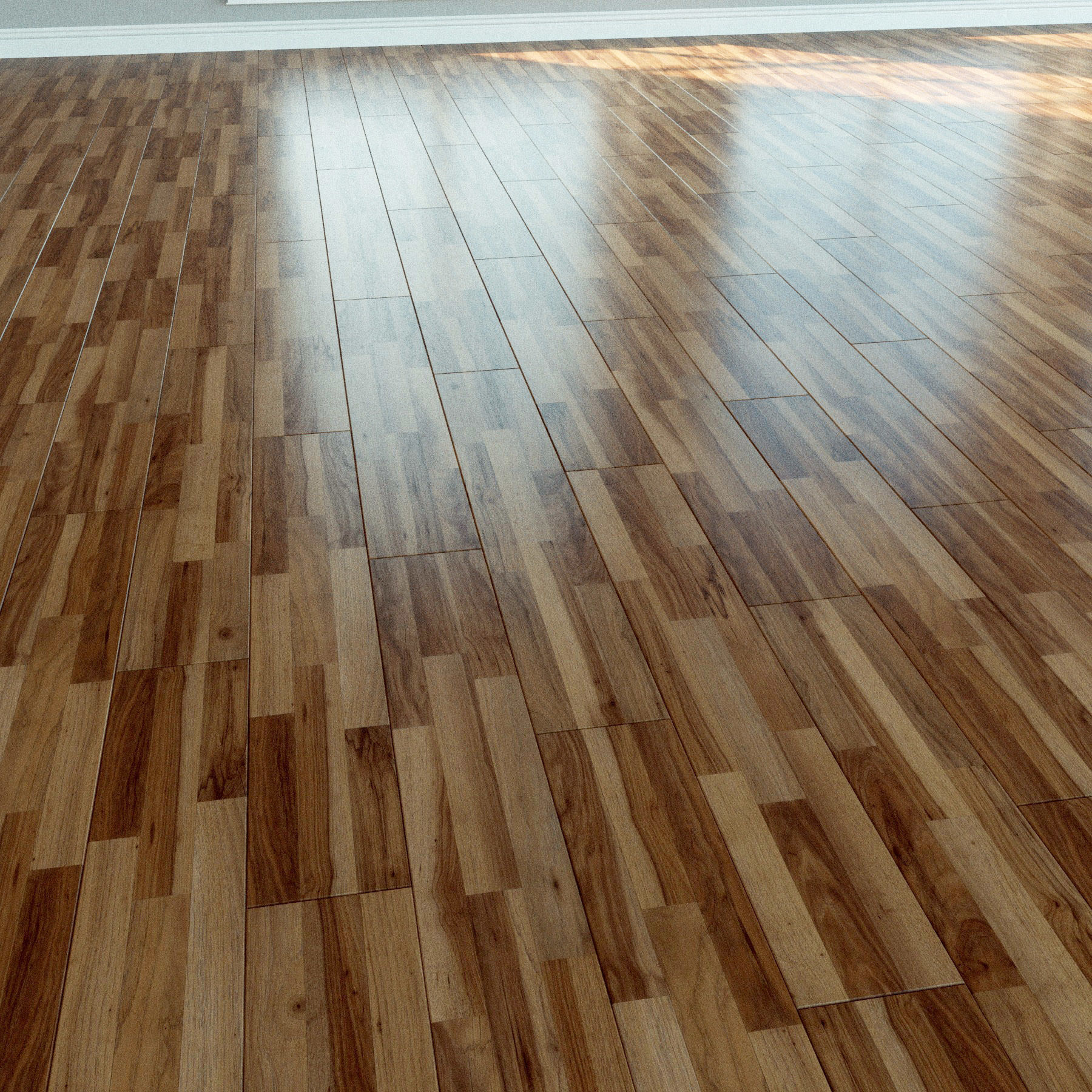 Laminate Parquet Floor Board  49 Low-poly 3D model_2