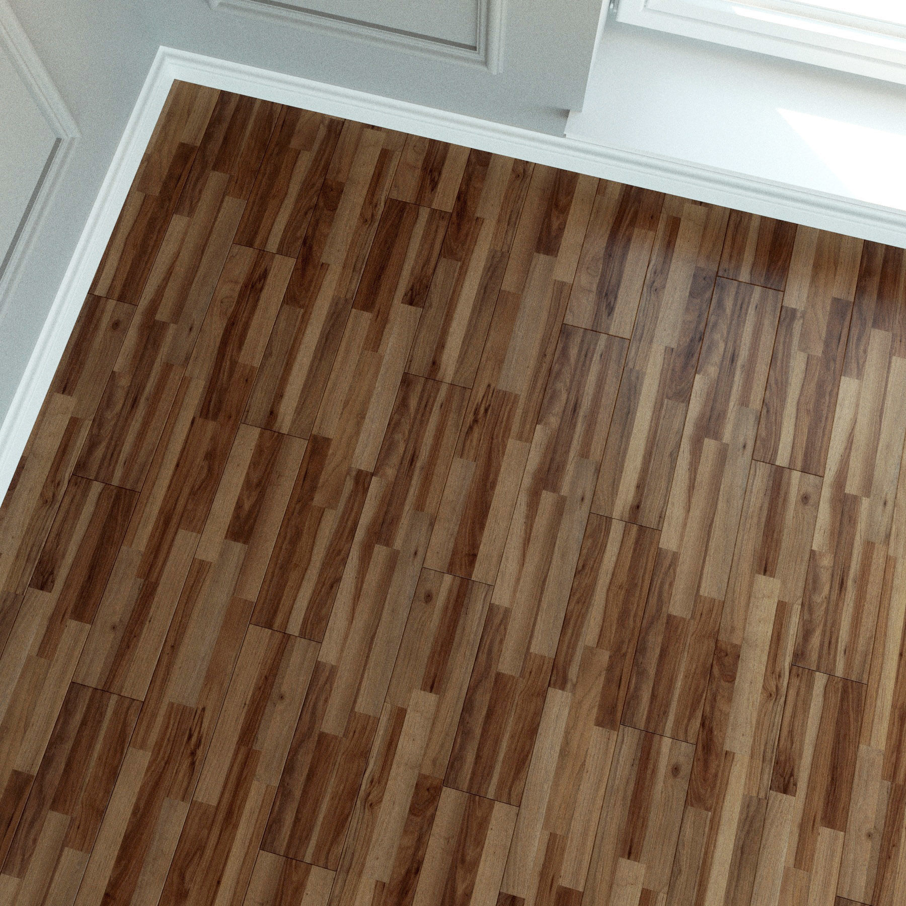Laminate Parquet Floor Board  49 Low-poly 3D model_0