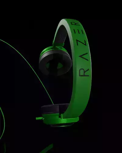 RAZER Head phone  3D model