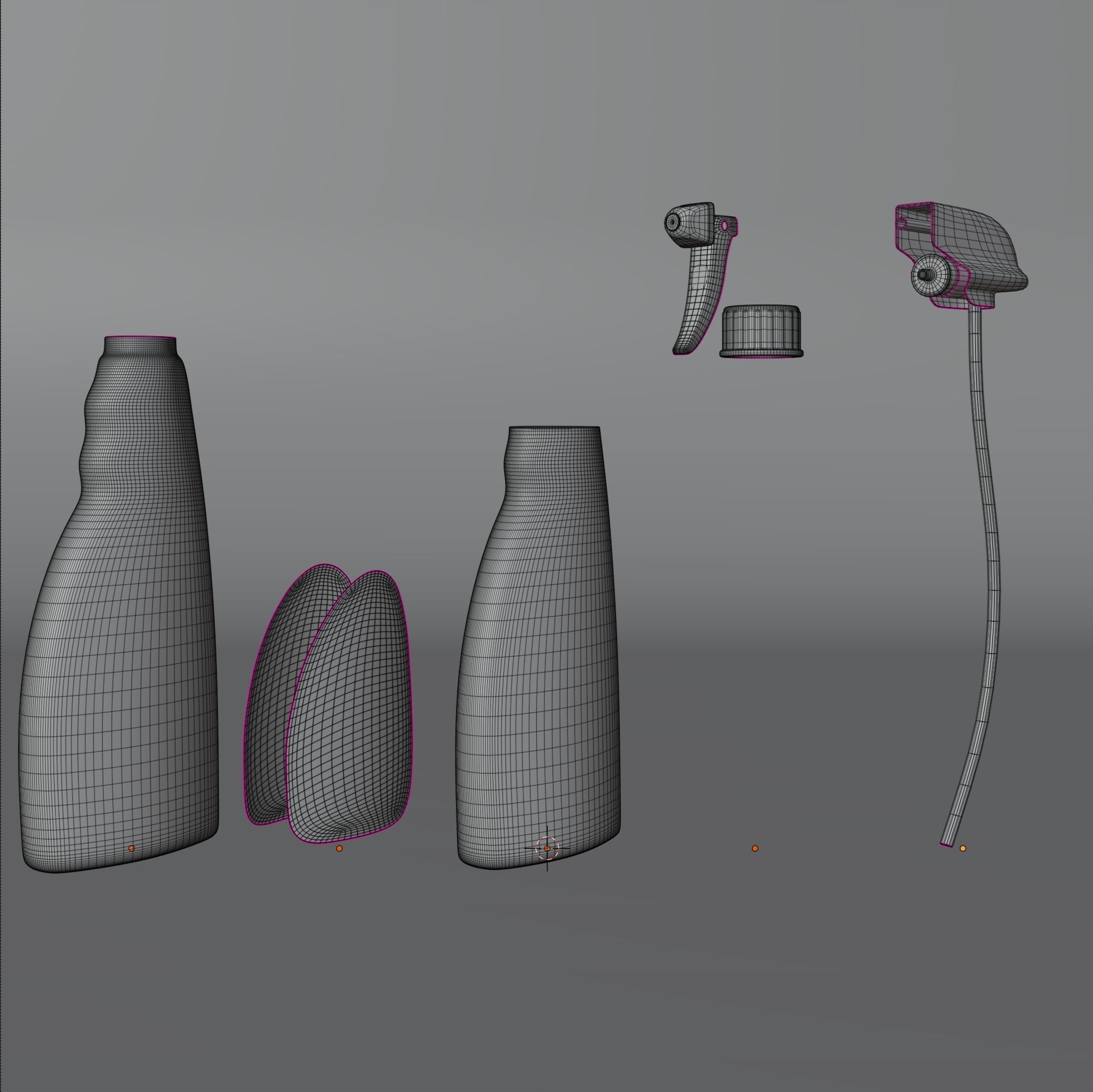 Spray Bottle - Atomizer 3D model_5