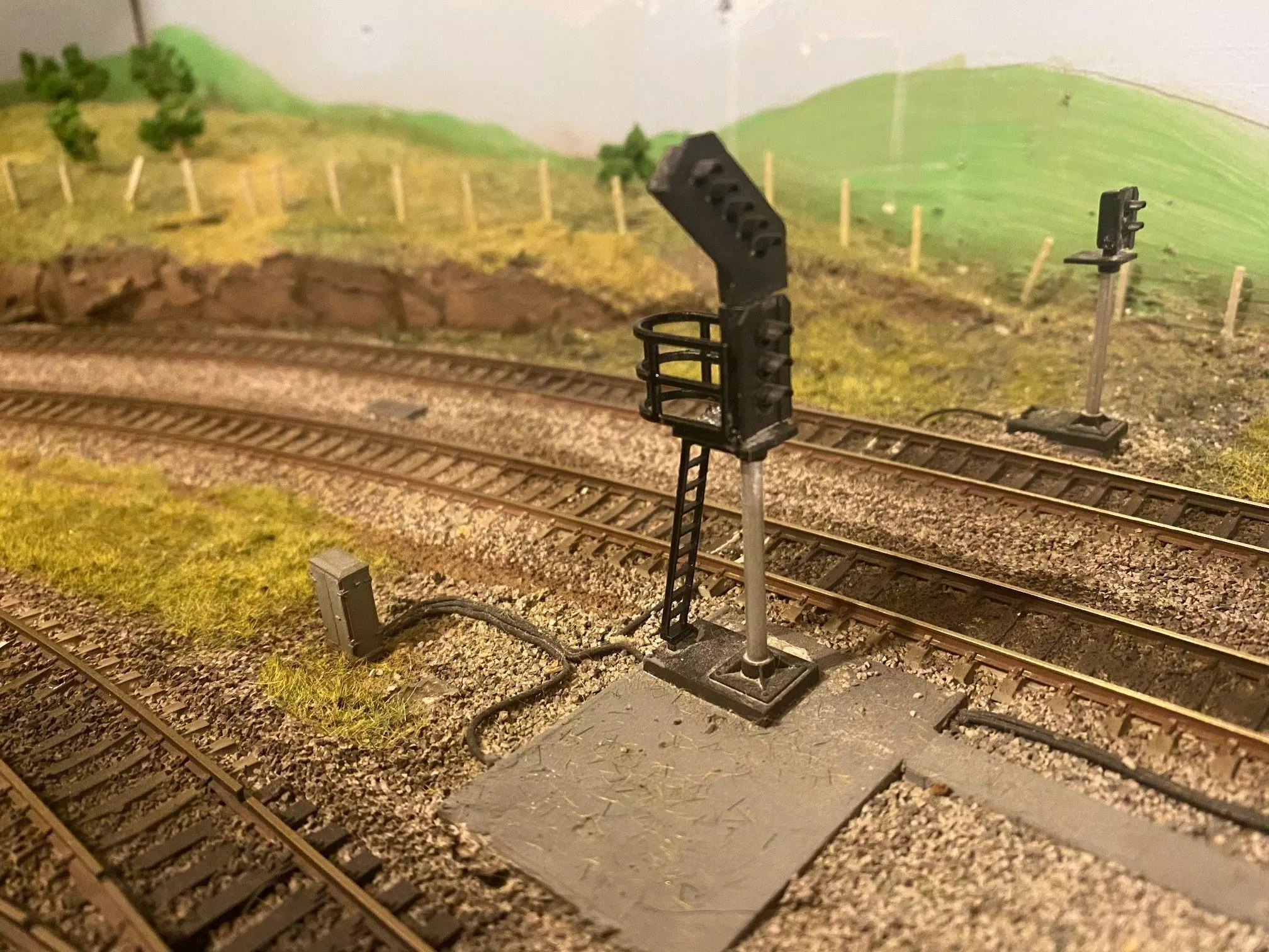 Railway alternative handrails and ladder for train tech signals 3D print model