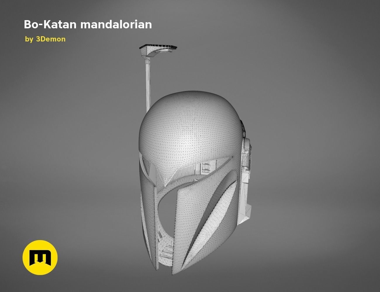Bo-Katan Mandalorian Armor Set 3D print model_25