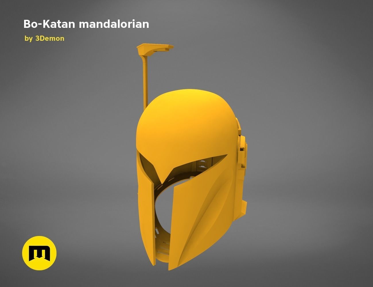 Bo-Katan Mandalorian Armor Set 3D print model_24
