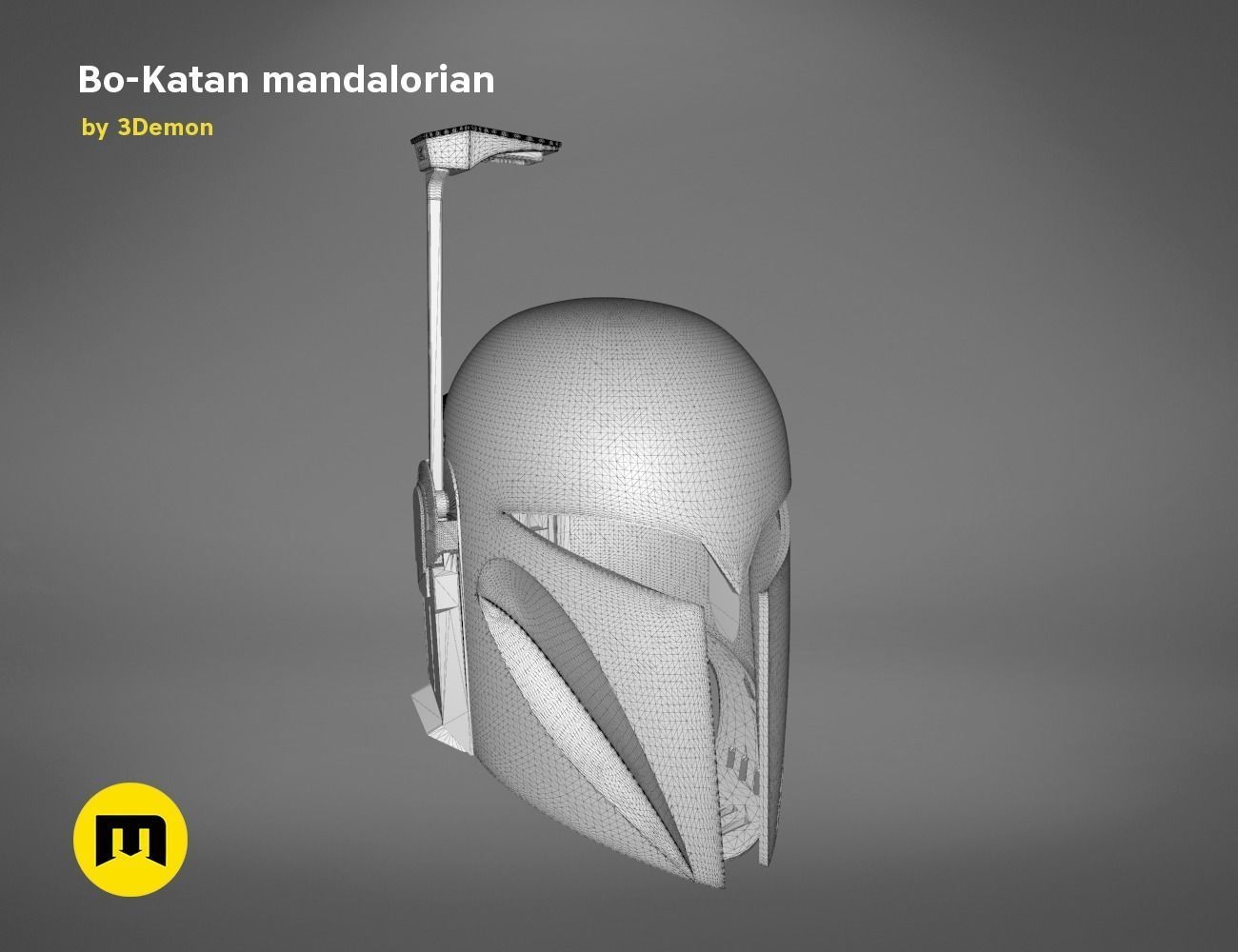 Bo-Katan Mandalorian Armor Set 3D print model_28