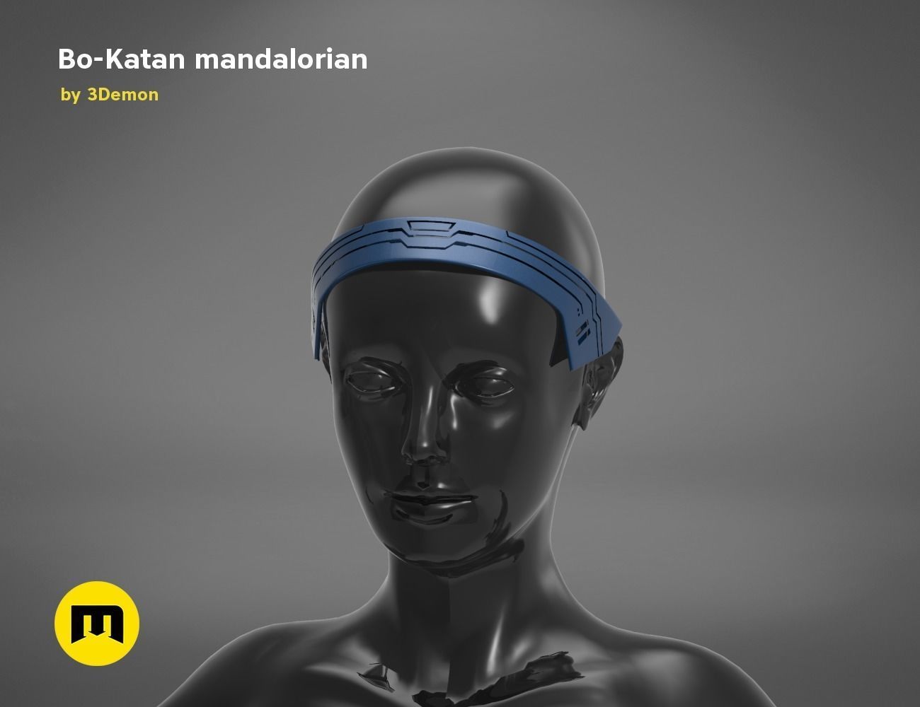 Bo-Katan Mandalorian Armor Set 3D print model_12