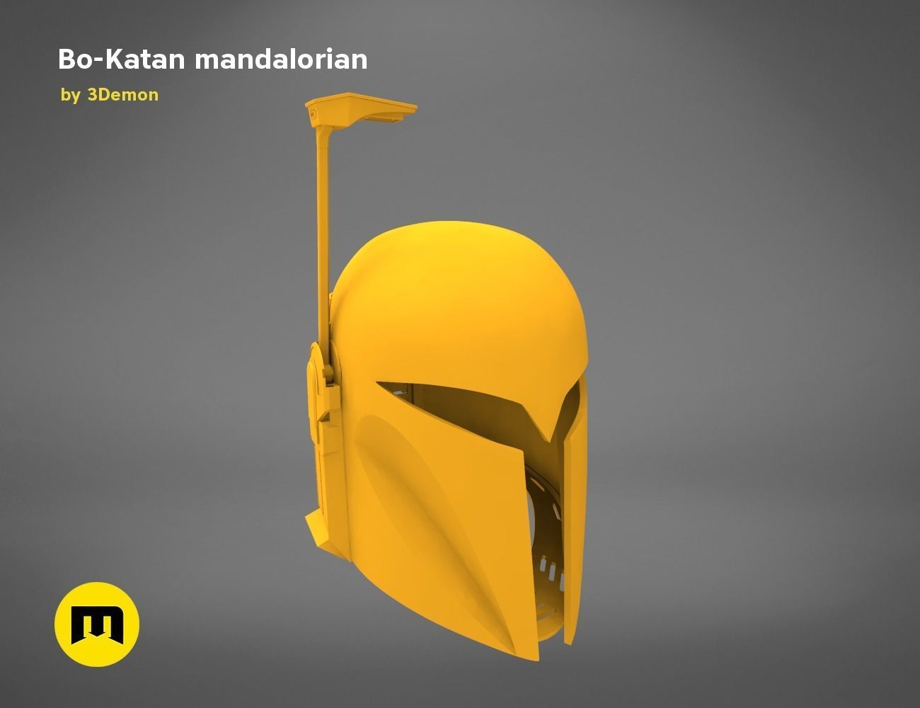 Bo-Katan Mandalorian Armor Set 3D print model_27