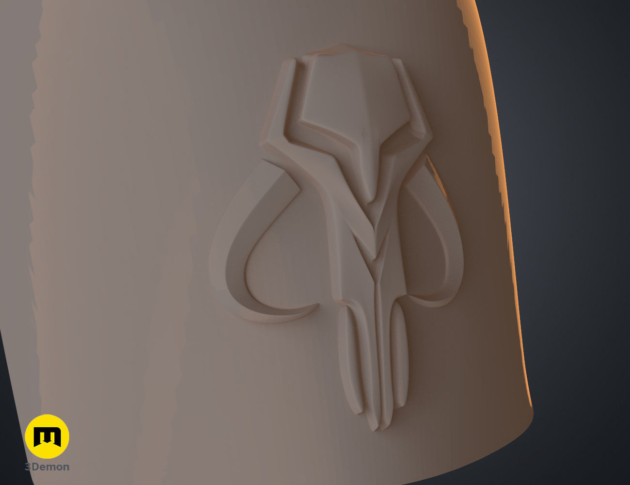 Bo-Katan Mandalorian Armor Set 3D print model_60