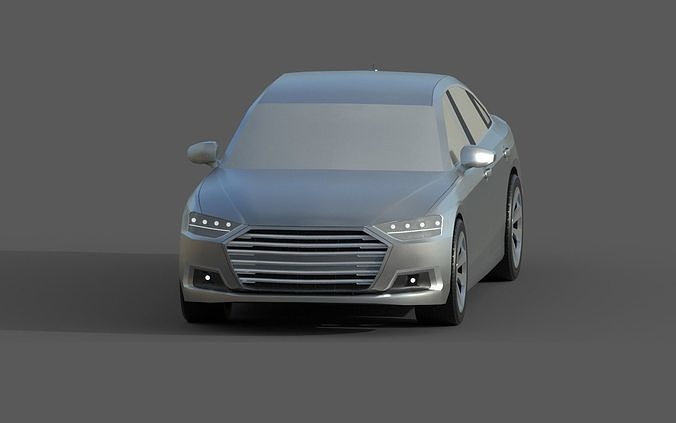 Low-Poly Car No 1 Free low-poly 3D model