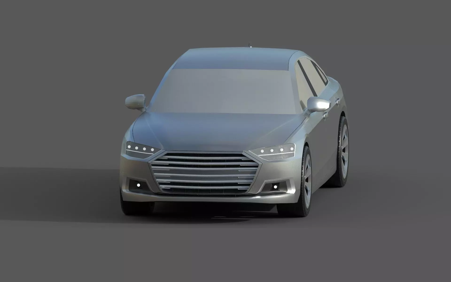 Low-Poly Car No 1 Free low-poly 3D model