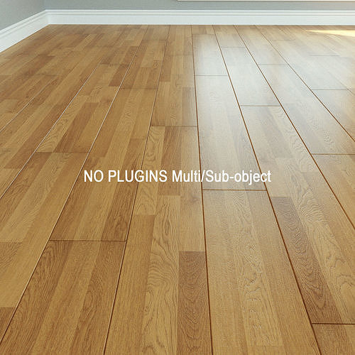 Laminate Parquet Floor Board 57 Low-poly 3D model