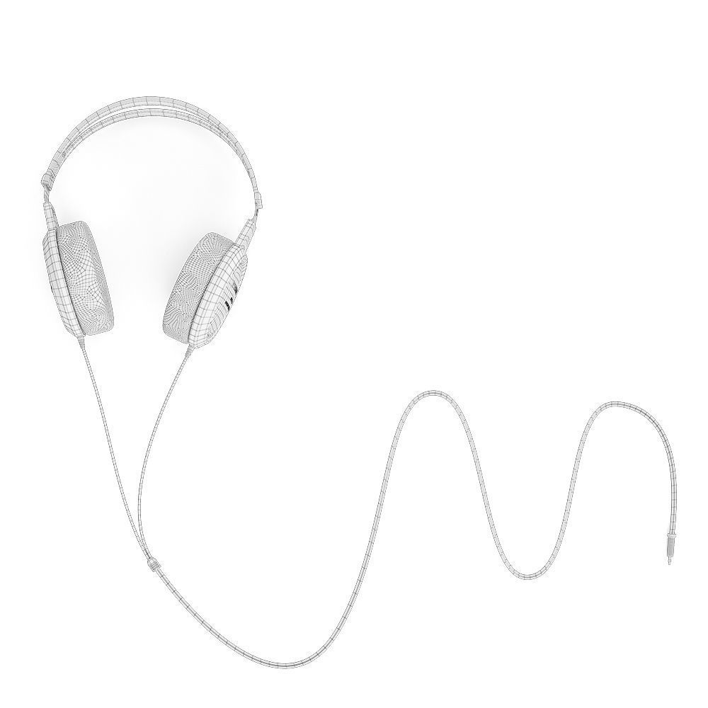 Panasonic Headphones 3D model_8