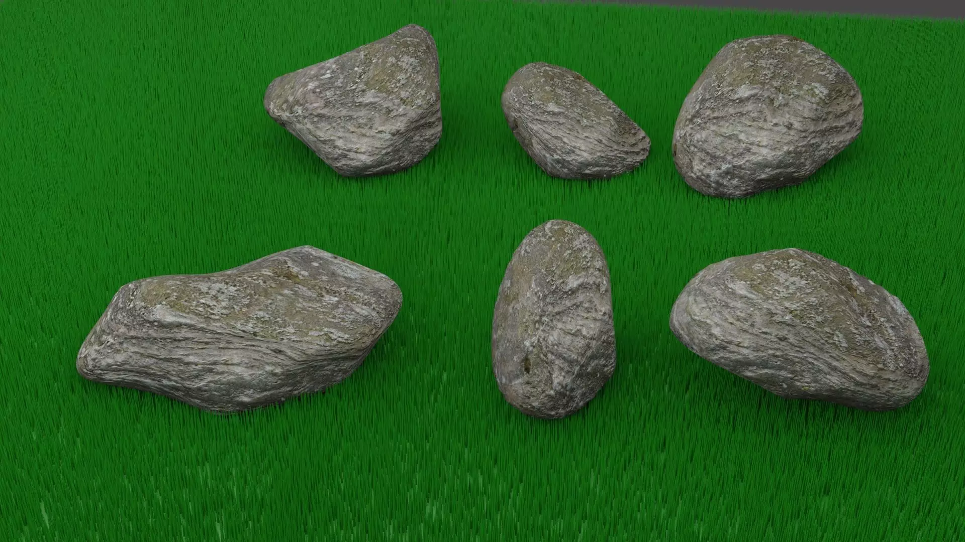 Rock 3D model with 2k textures Free low-poly 3D model
