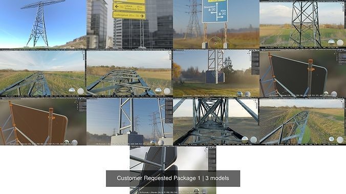 Customer Requested Package 1 3D Model Collection