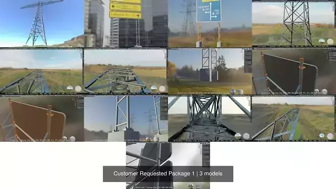 Customer Requested Package 1 3D Model Collection