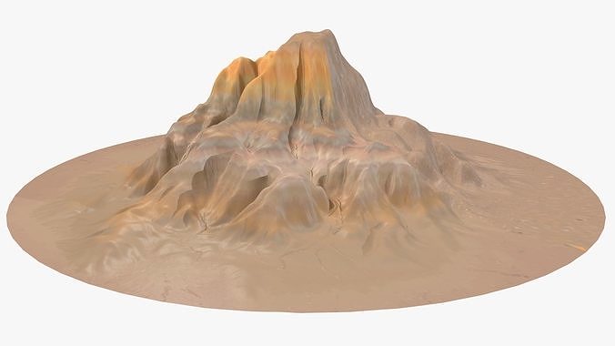 Mountain 3D model