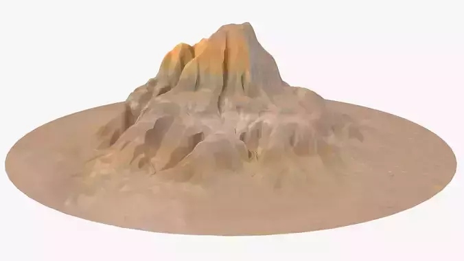 Mountain 3D model