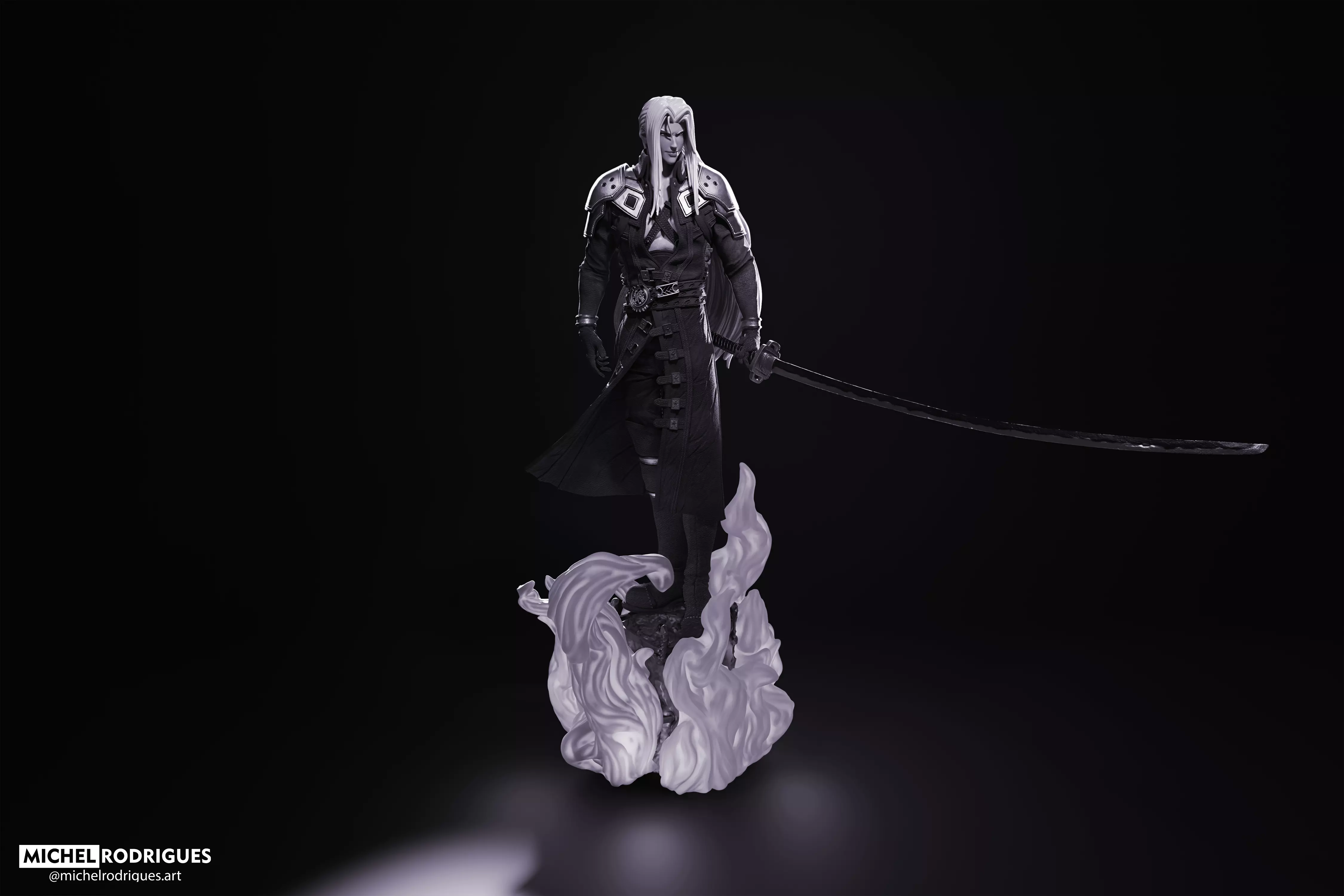 Sephiroth FF7 Remake 3D print model