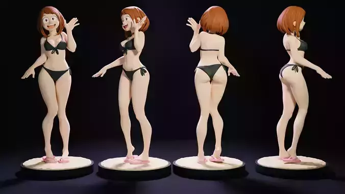 Ochako Uraraka from My Hero Academy