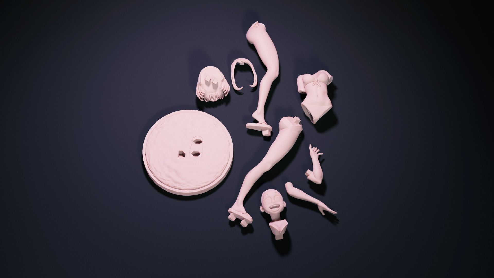 Ochako Uraraka from My Hero Academy 3D print model_2