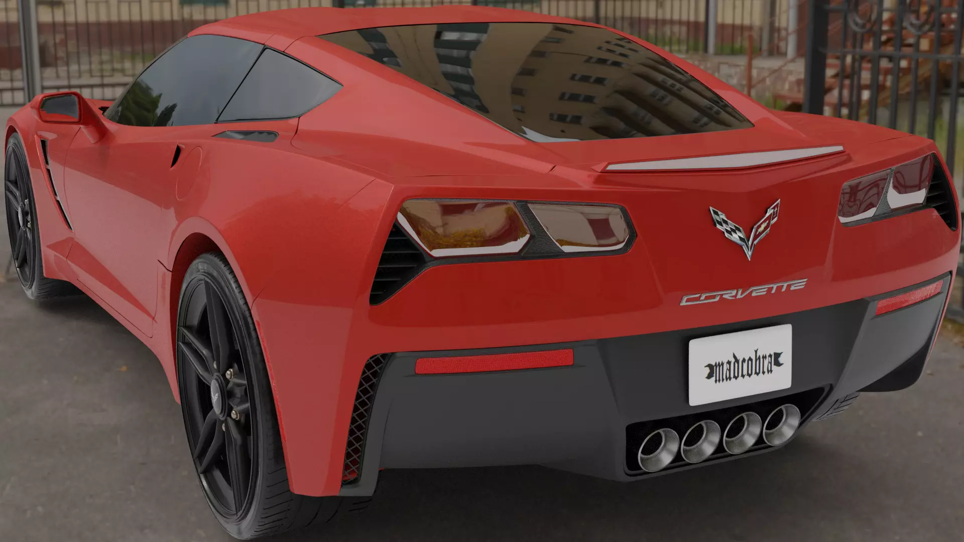 Chevrolet Corvette  3D model_0
