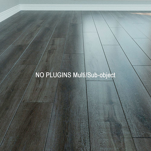 Laminate Parquet Floor Board 100 Low-poly 3D model