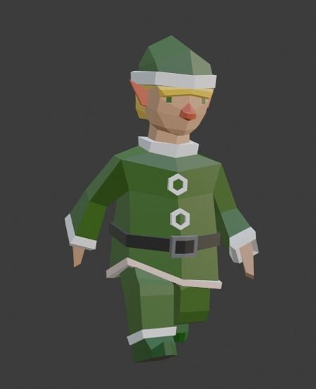 Christmas Collection -  Santa and two Helpers _6