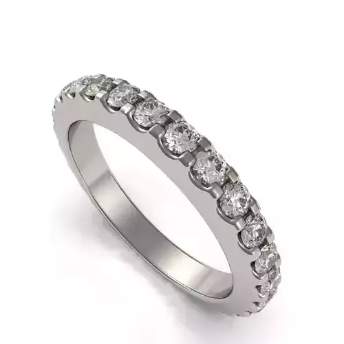 Wedding ring for 3D print