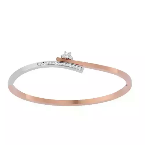 Women bracelet 3dm stl render detail