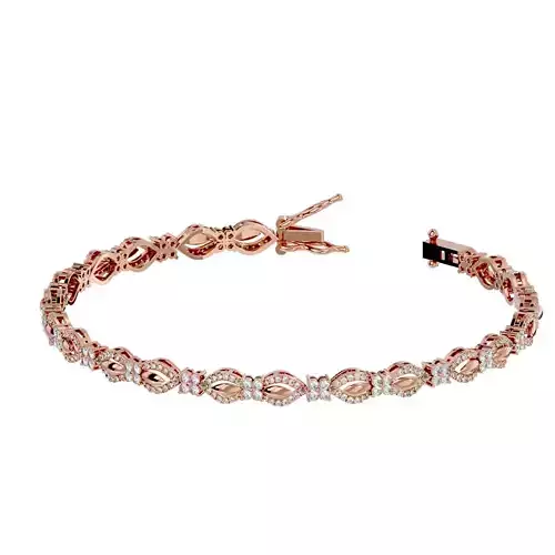 Women bracelet stl render detail