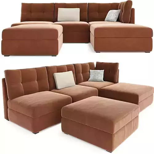 Burnett Storage Super Sectional Sofa