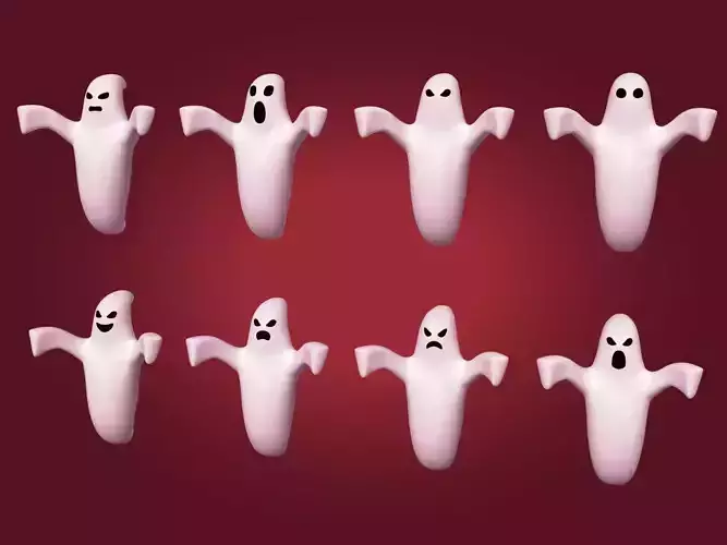Cartoon Ghost Pack