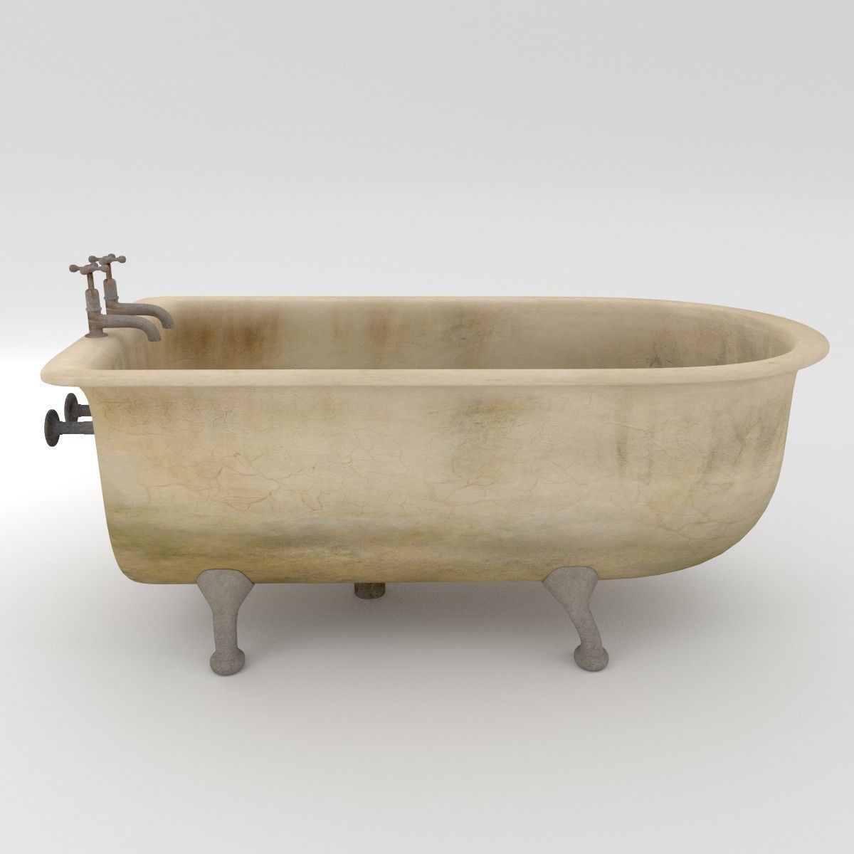 Dirty Bath 3D model_4
