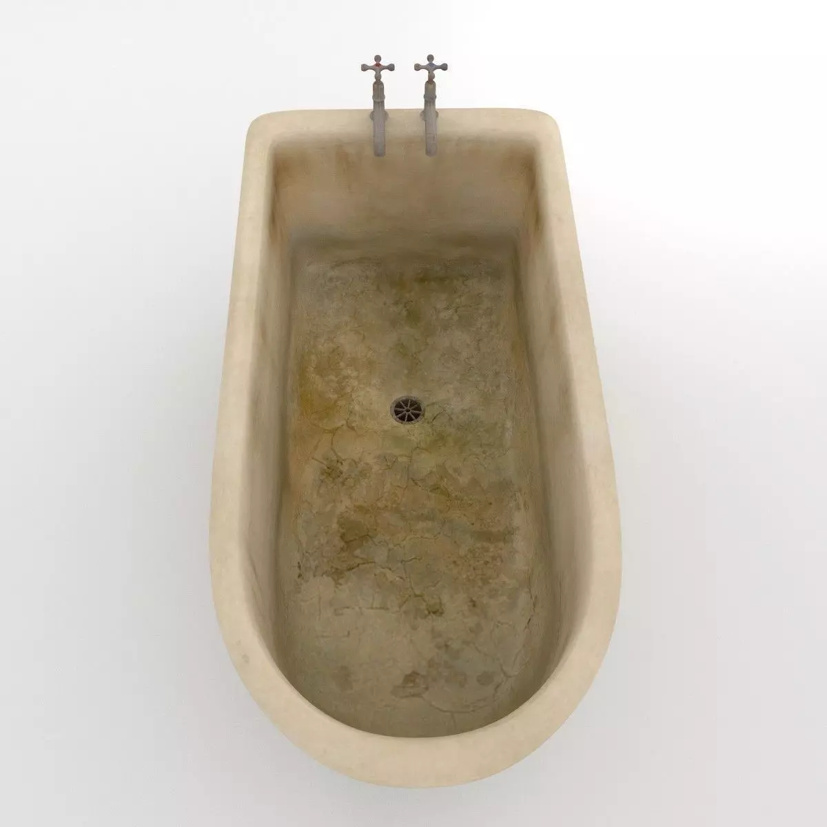 Dirty Bath 3D model_0